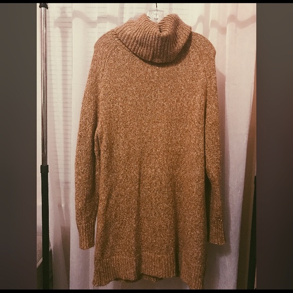 Gold Sweater Dress - Picture 3 of 3